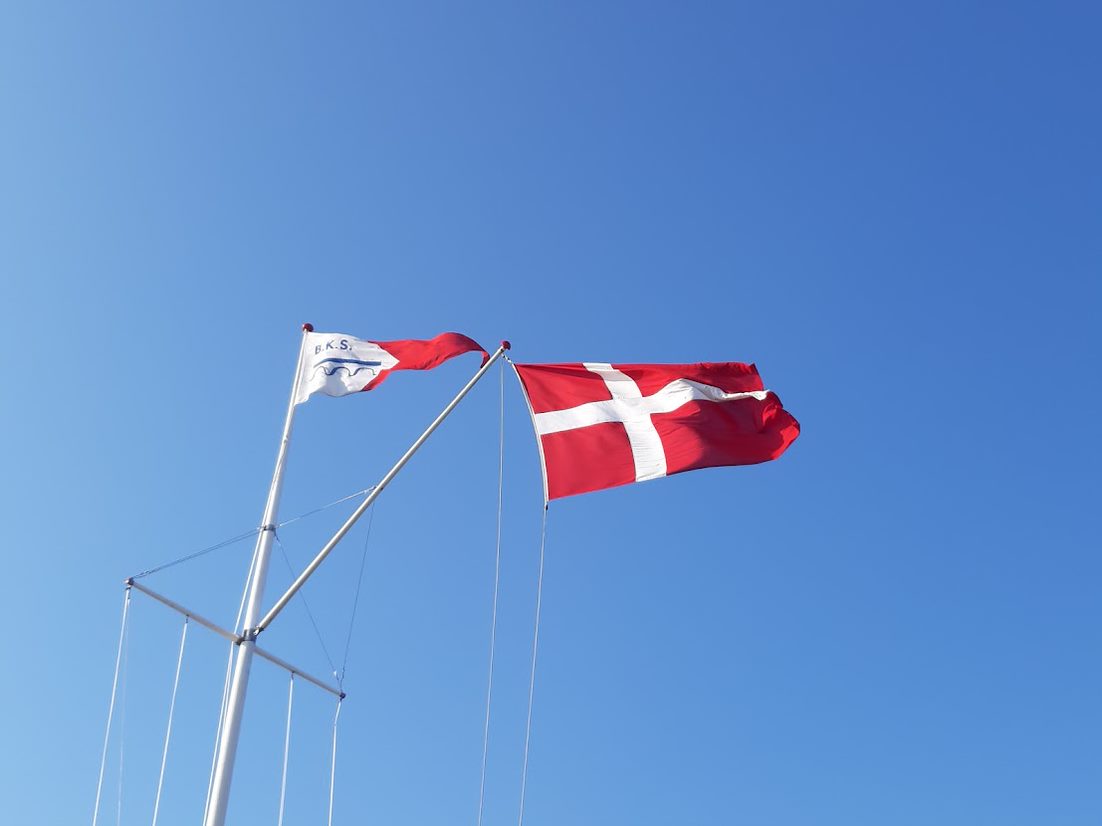 BKS sejlklub Flag stander